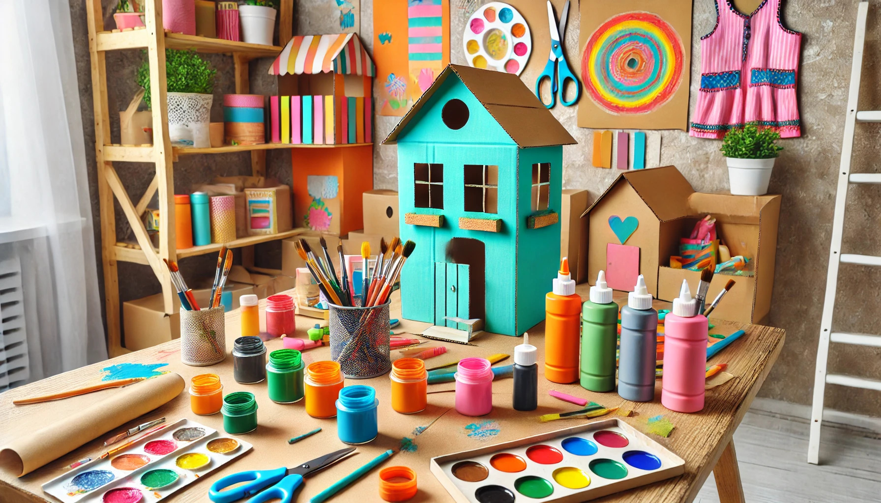 Karton Kutularla DIY Fikirleri: Yaratclnz Kefedin